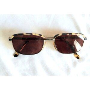 Adagio Vienna Italy Eyeglass Frames Tortoise Gold 54 17 140